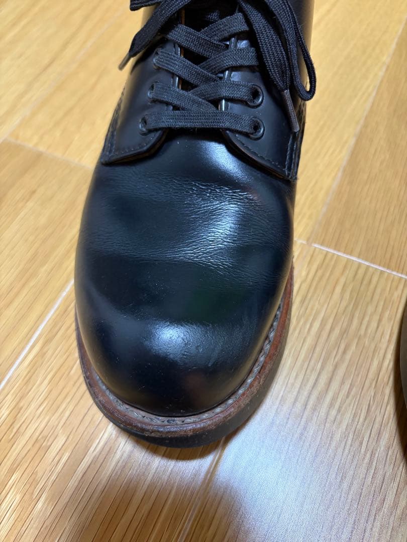 レッドウィング8054 US7 フォアマンオックスフォード黒