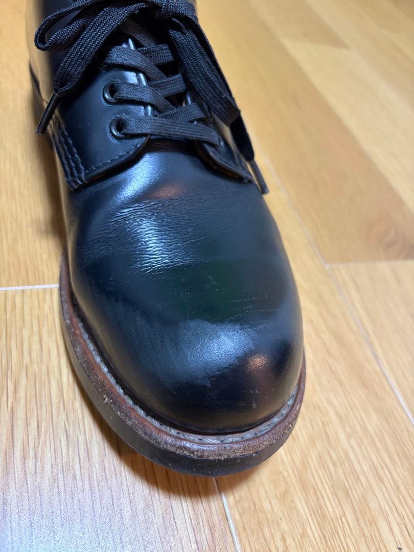 レッドウィング8054 US7 フォアマンオックスフォード黒