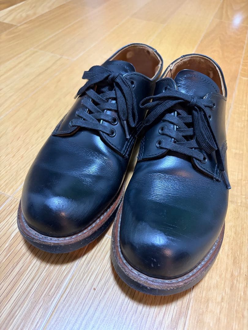 レッドウィング8054 US7 フォアマンオックスフォード黒