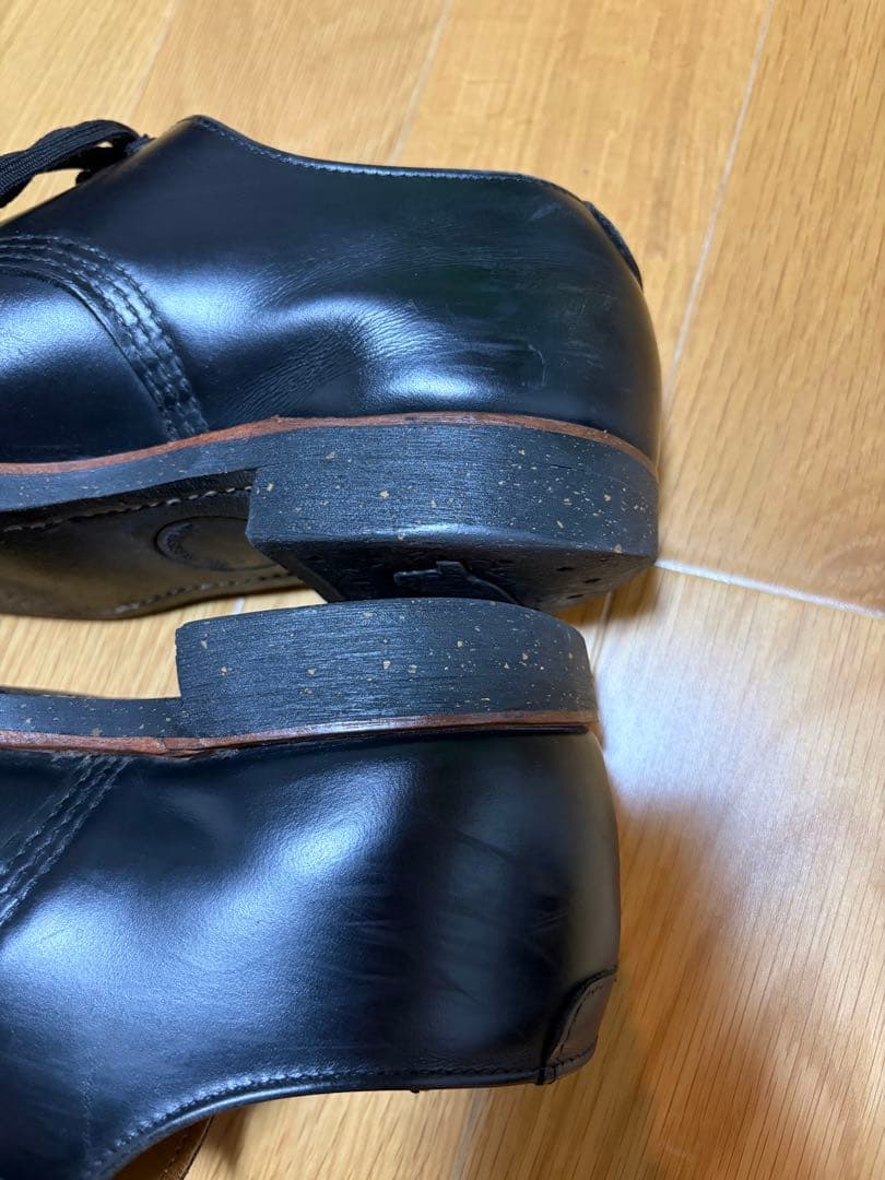 レッドウィング8054 US7 フォアマンオックスフォード黒