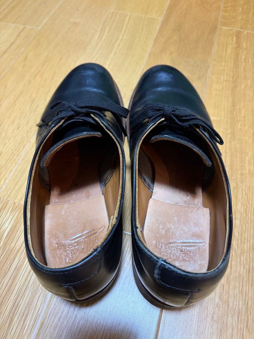 レッドウィング8054 US7 フォアマンオックスフォード黒