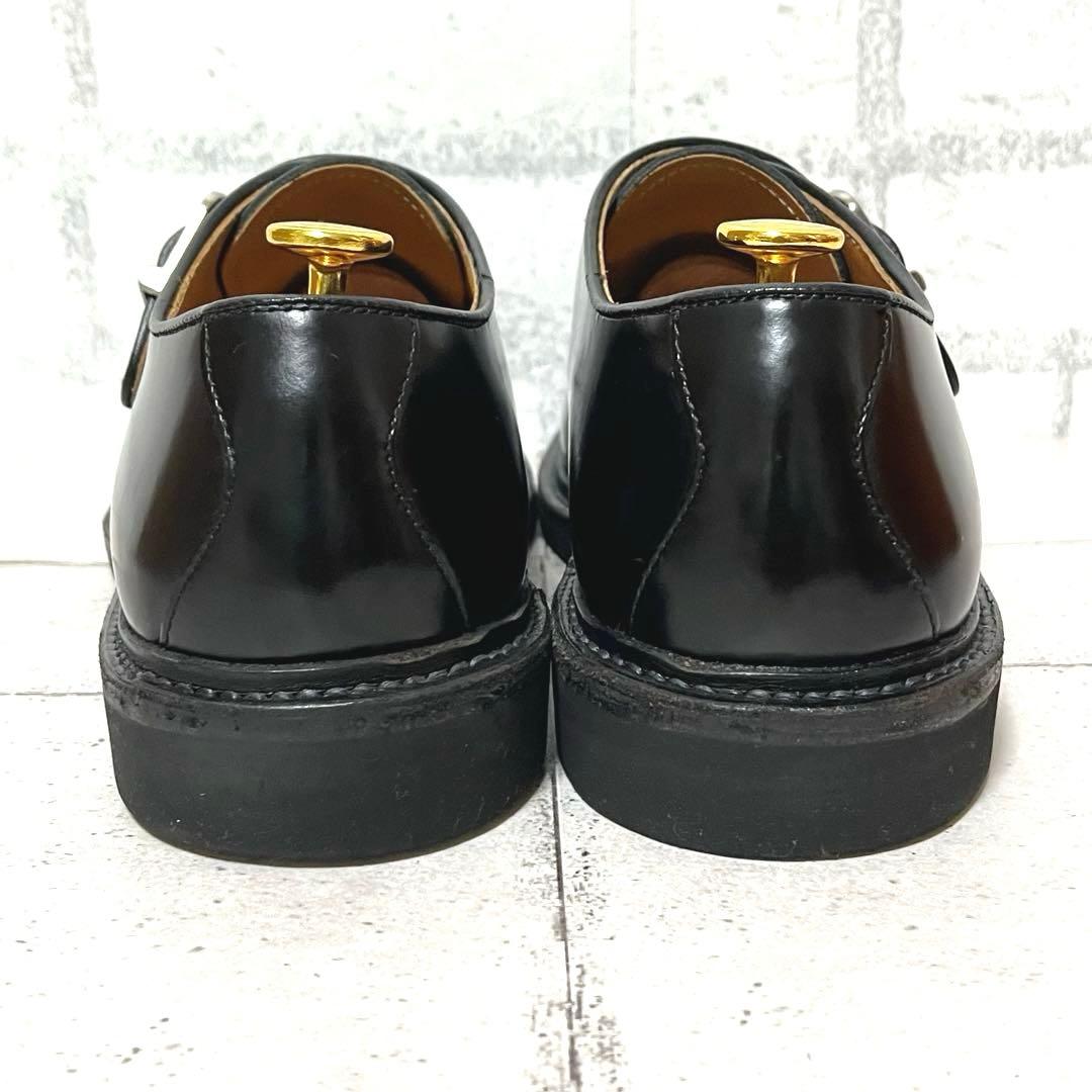 美品【リーガル】プレーントゥ シングルモンクJU16♡ブラック 26