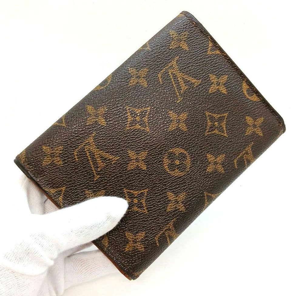 ★美品★ルイヴィトン★ポルト トレゾール エテュイ パピエ モノグラム★折り財布