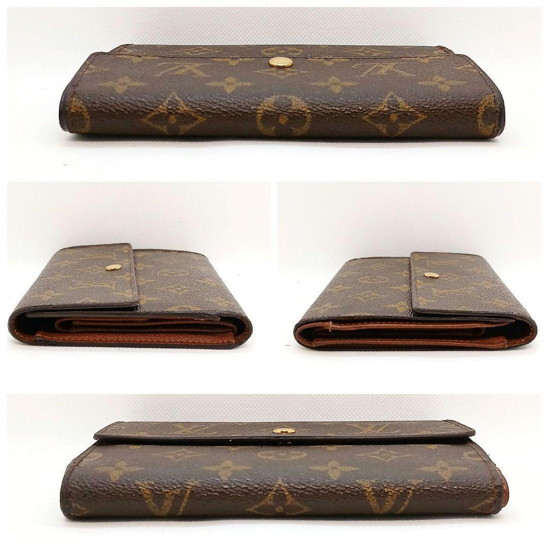 ★美品★ルイヴィトン★ポルト トレゾール エテュイ パピエ モノグラム★折り財布