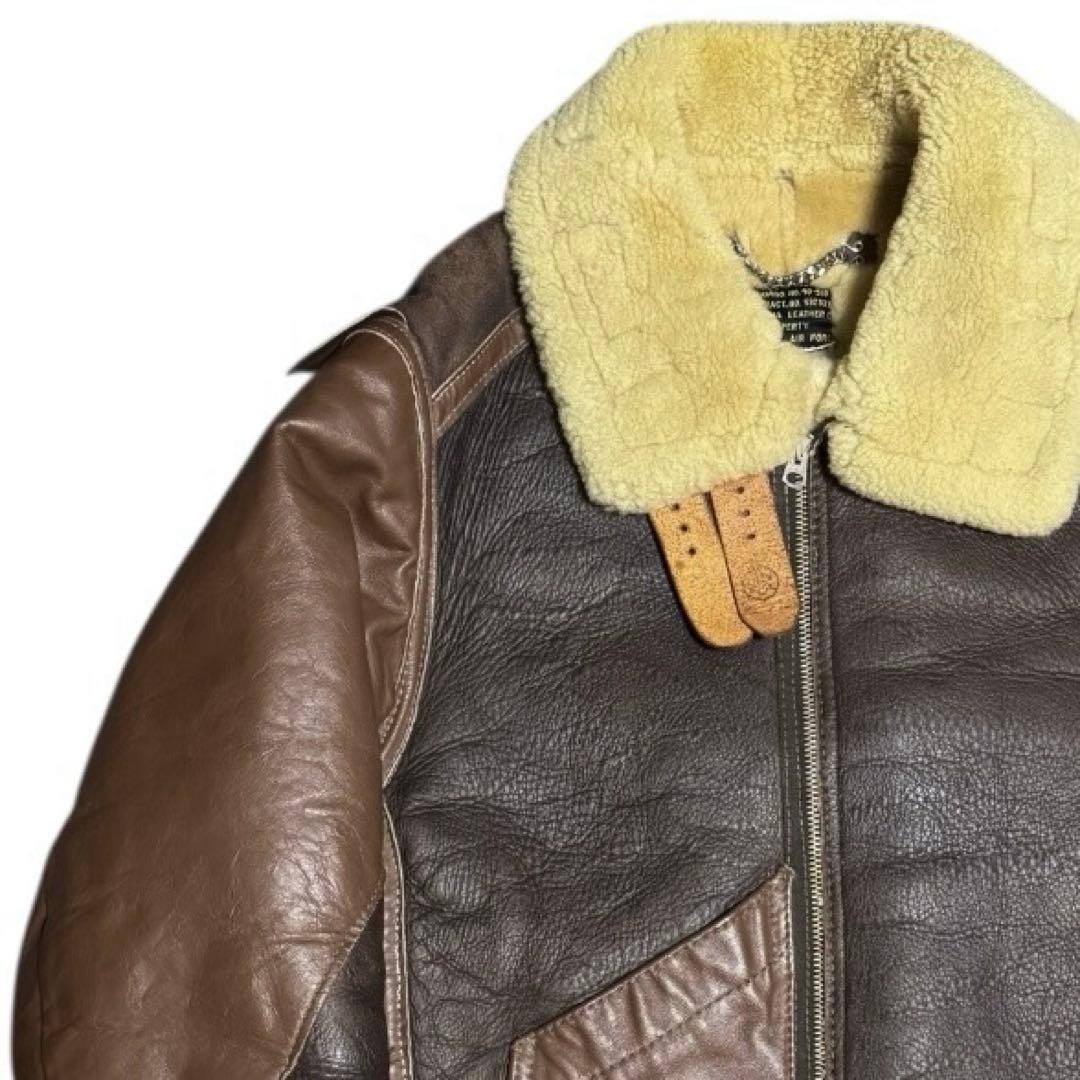 稀少サイズ44 INSIGNIA LEATHER 米国製 B-3 大戦モデル