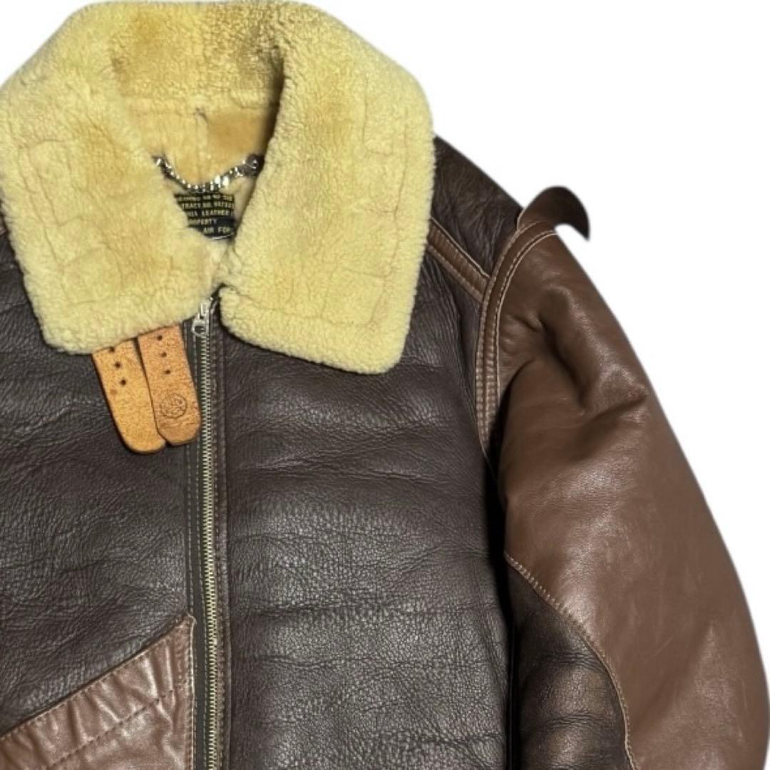 稀少サイズ44 INSIGNIA LEATHER 米国製 B-3 大戦モデル