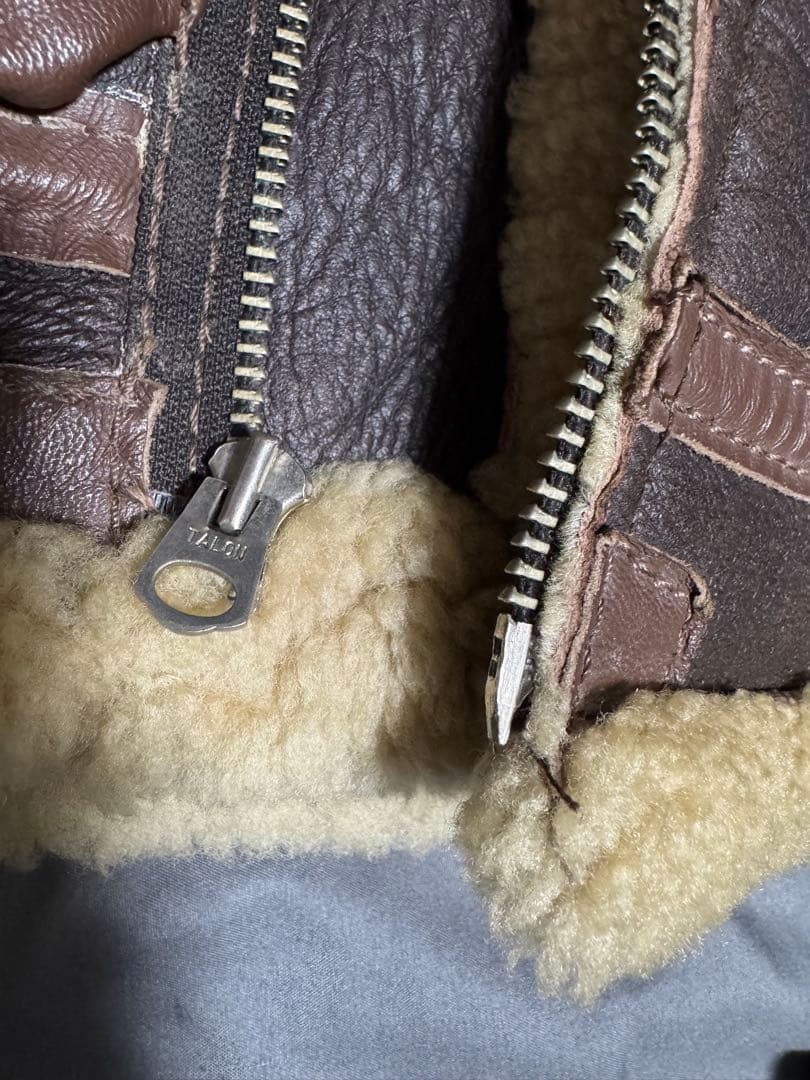 稀少サイズ44 INSIGNIA LEATHER 米国製 B-3 大戦モデル