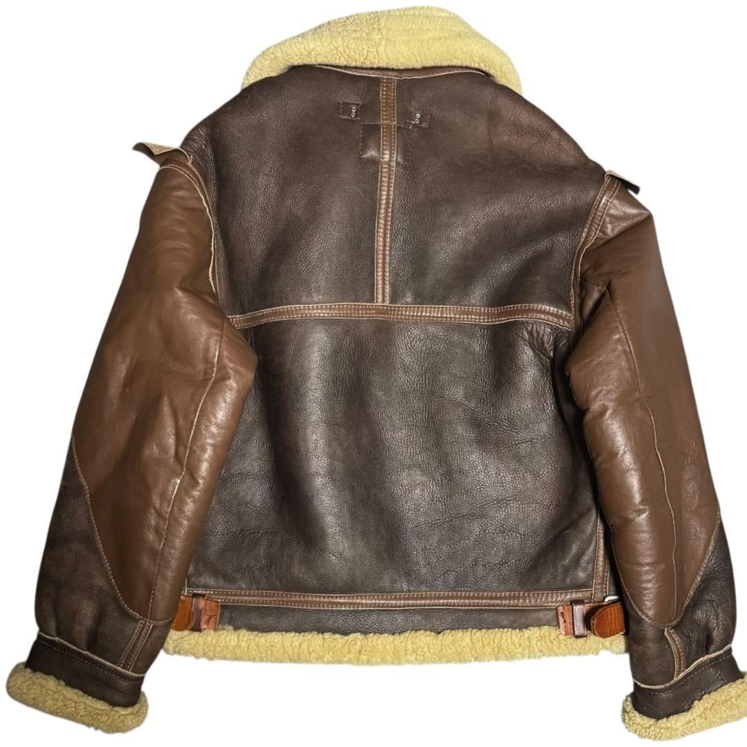 稀少サイズ44 INSIGNIA LEATHER 米国製 B-3 大戦モデル