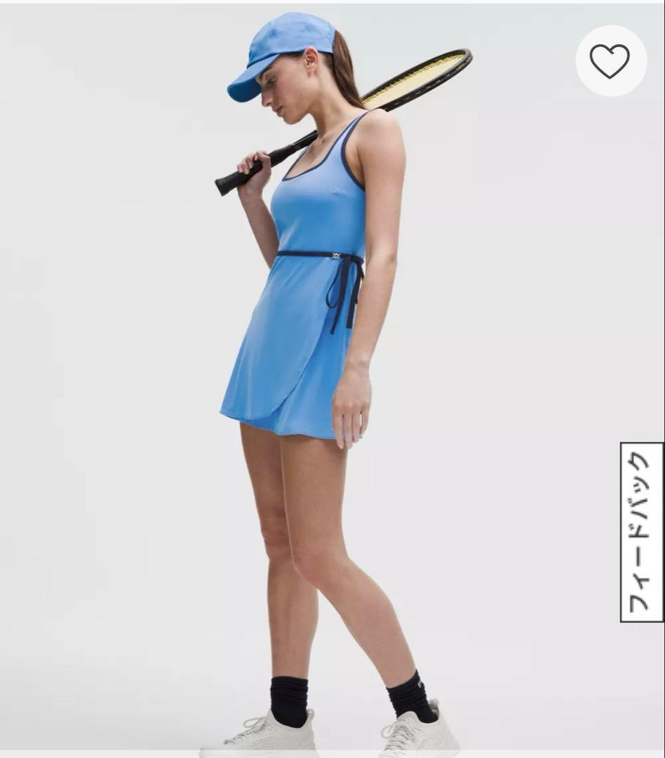 lululemon ラップフロント テニスドレス