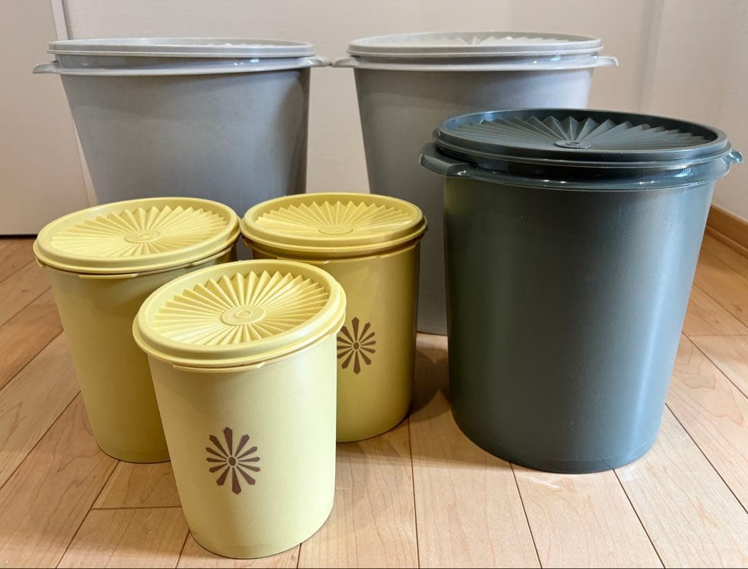 タッパーウェア　マキシデコレーター　6個セット