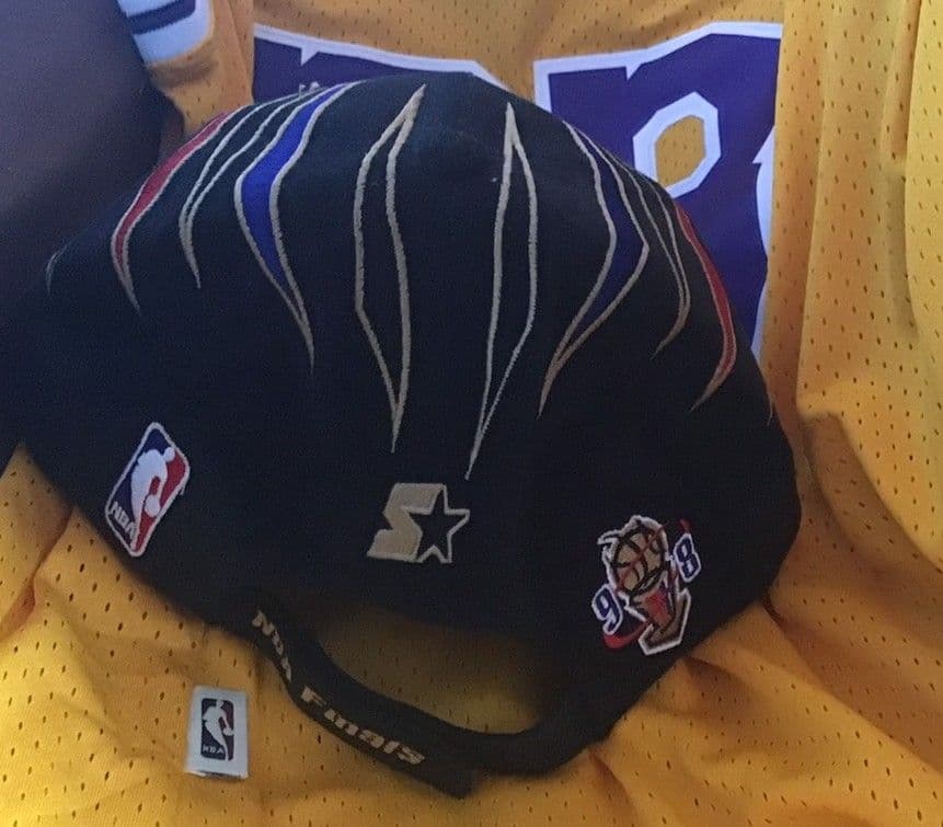 ファングッズ NBA Champions Hat Chicago Bulls 1998