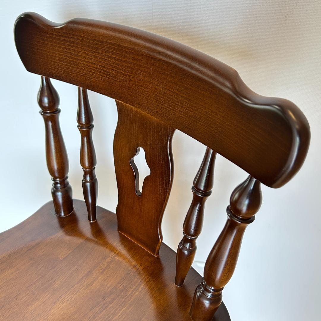 karimoku カリモク コロニアル回転式ウィンザーハイチェア1脚