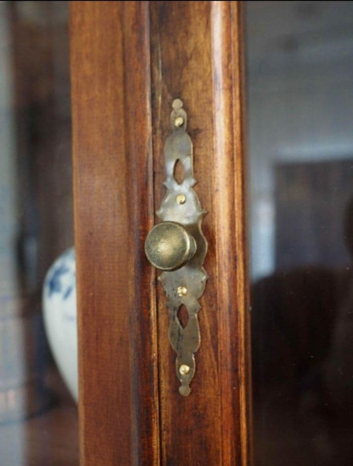 フランス　アンティーク　家具　ウォールキャビネット　キャビネット　棚　ブロカント