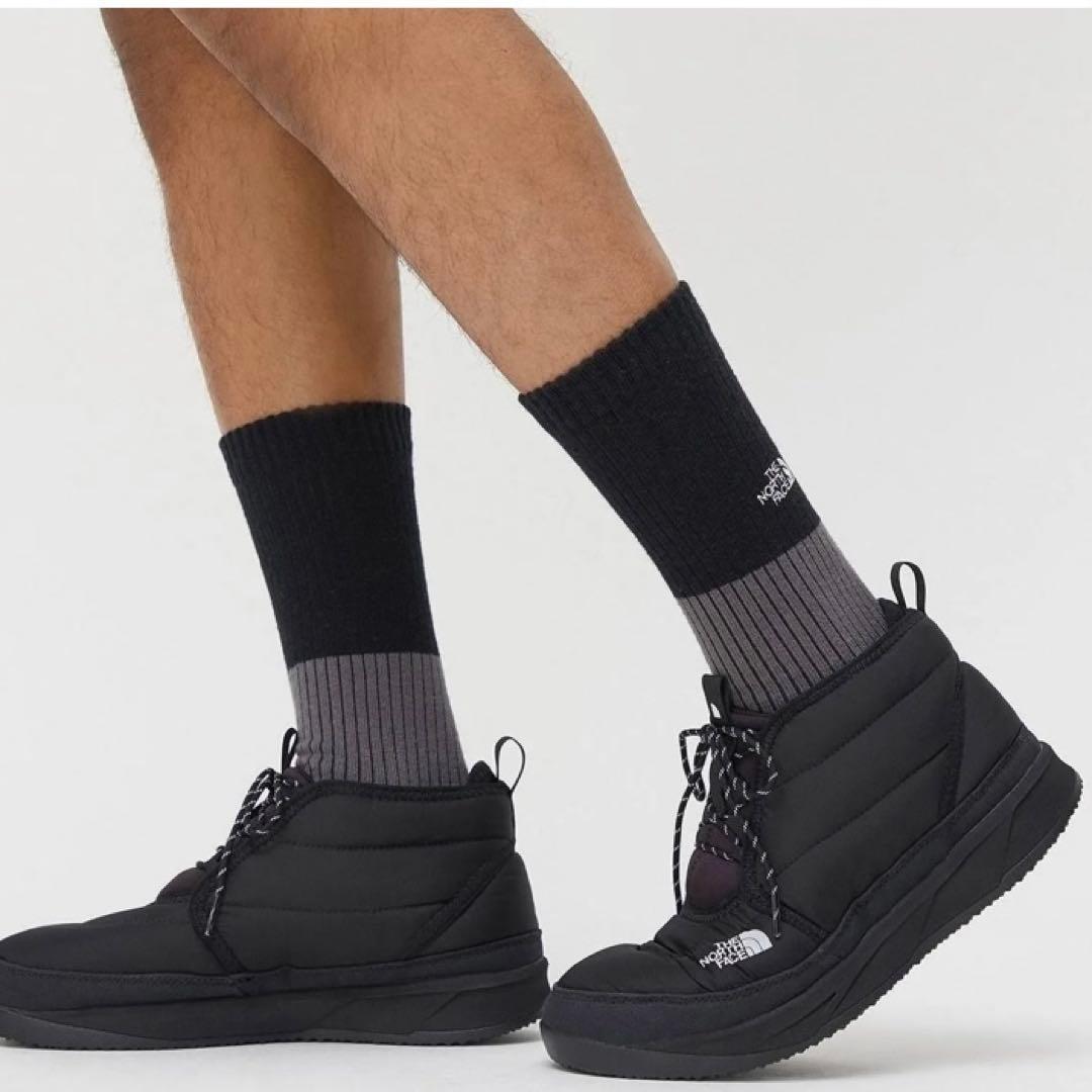 新品 27cm ノース・フェイス ヌプシ チャッカ NF02273 BR 黒