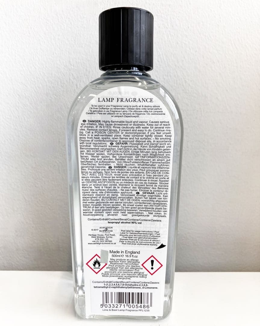 新品未使用 アシュレイ＆バーウッド オイル 【500ml】 ブラックオーキッド