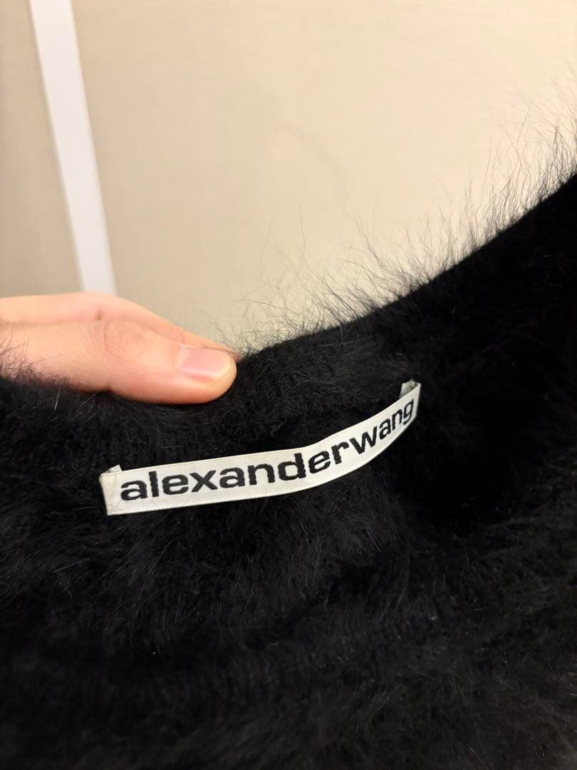 alexanderwang モヘアブラトップ ロゴ