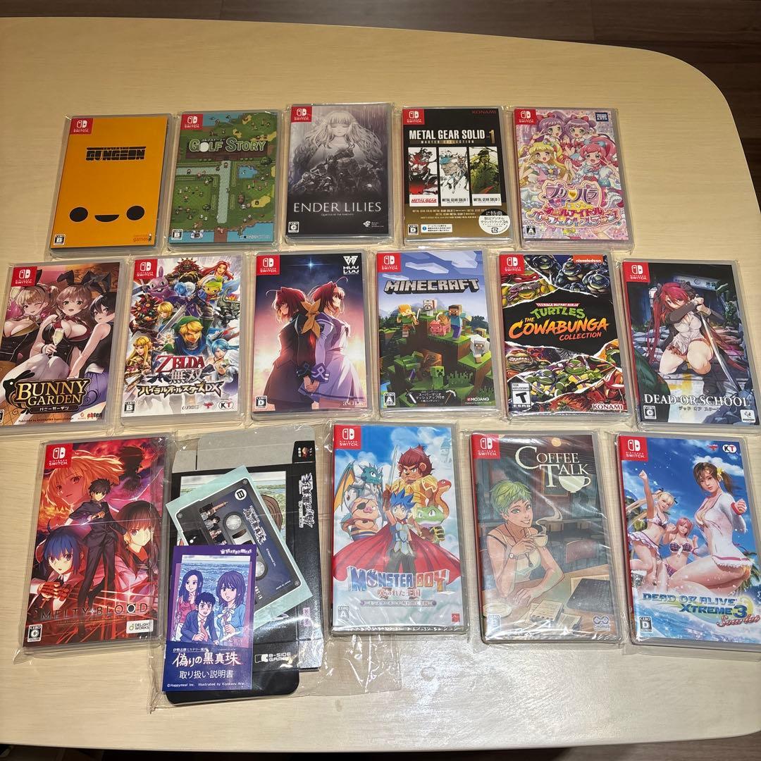 最終値下げ 新品未開封 switch レア ソフト まとめ売り 16点