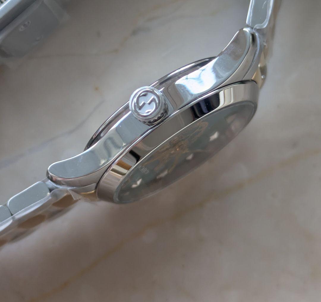 新品未使用　GUCCI　腕時計　ゴールド　猫　YA1265011　グレーシェル