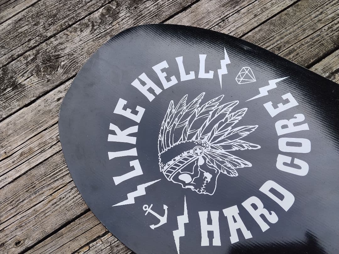 スノーボード3点セット スカル ELAN 153 LINK BOAブーツ 255