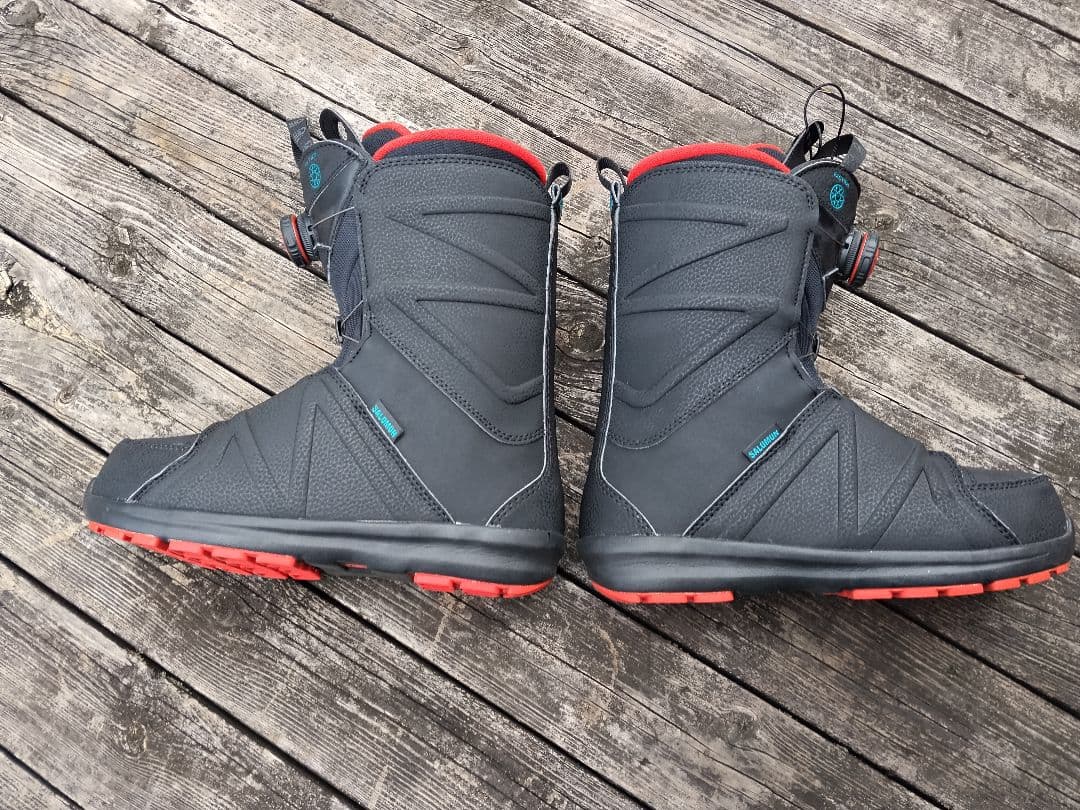 スノーボード3点セット スカル ELAN 153 LINK BOAブーツ 255