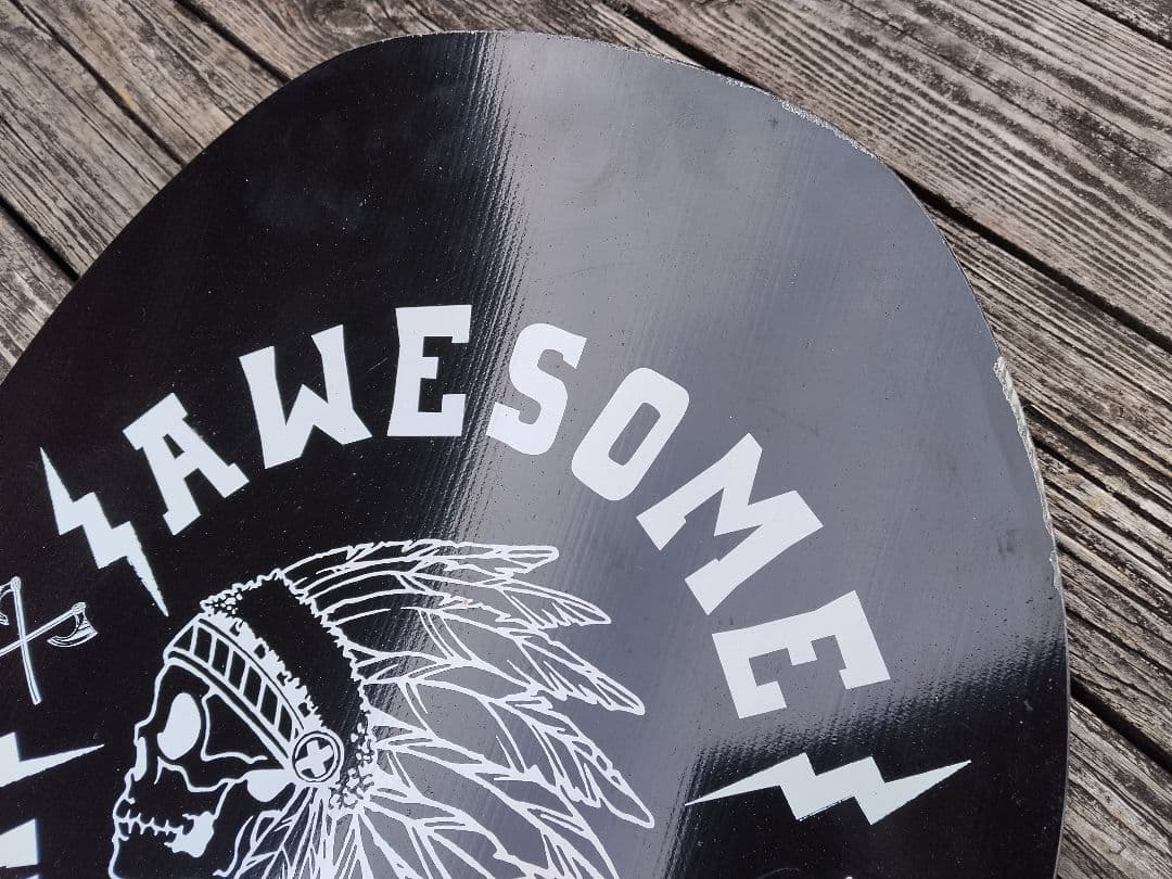 スノーボード3点セット スカル ELAN 153 LINK BOAブーツ 255