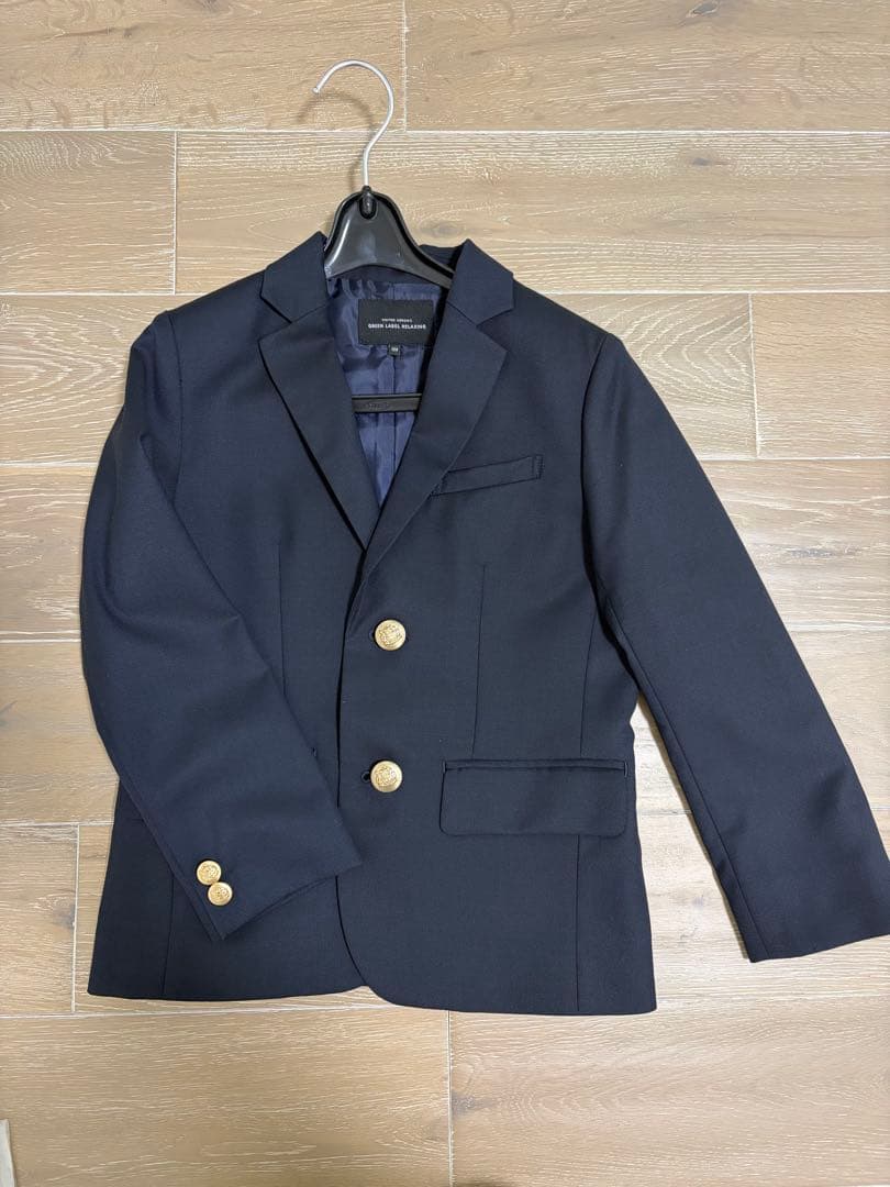 お値下げ⭐︎フォーマルスーツセット 120cm ネイビー4点セット