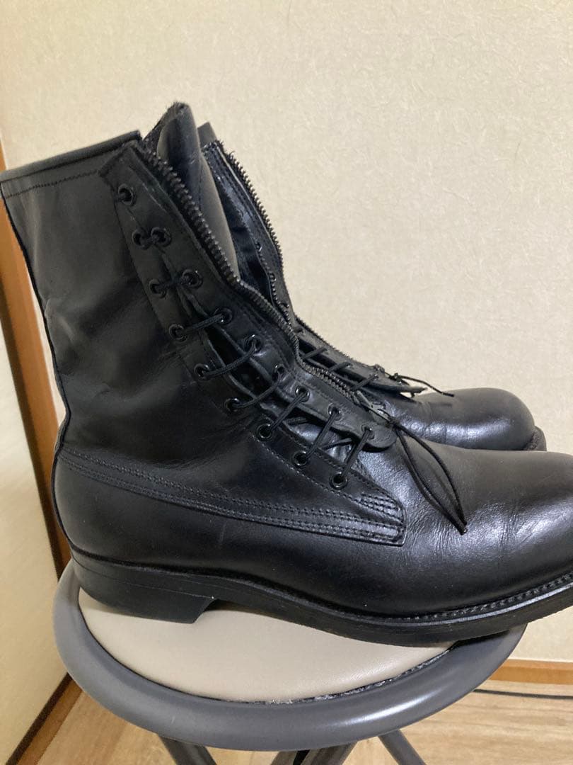 1985年製 U.S. MILITARY コンバットブーツ 9E ジップアップ
