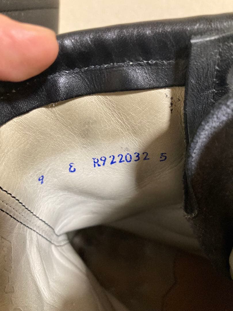 1985年製 U.S. MILITARY コンバットブーツ 9E ジップアップ