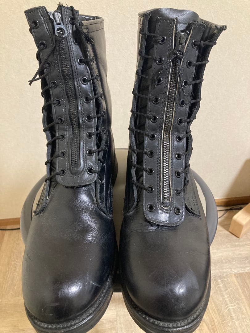 1985年製 U.S. MILITARY コンバットブーツ 9E ジップアップ