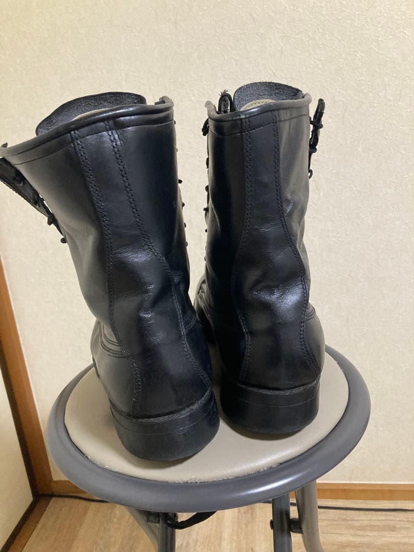 1985年製 U.S. MILITARY コンバットブーツ 9E ジップアップ