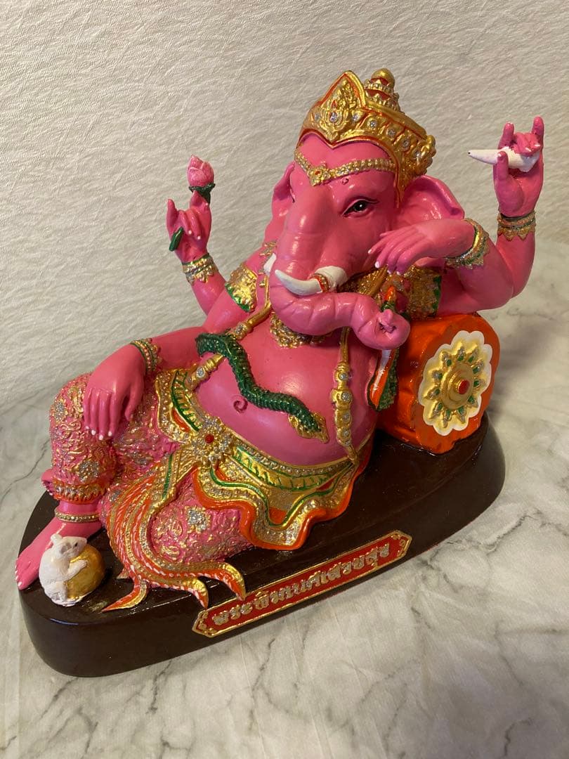 ピンクガネーシャ　　3倍速で願いが叶う　タイ購入