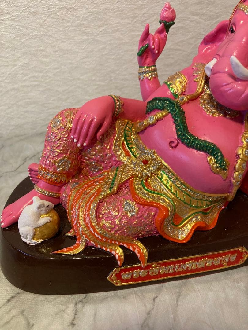 ピンクガネーシャ　　3倍速で願いが叶う　タイ購入