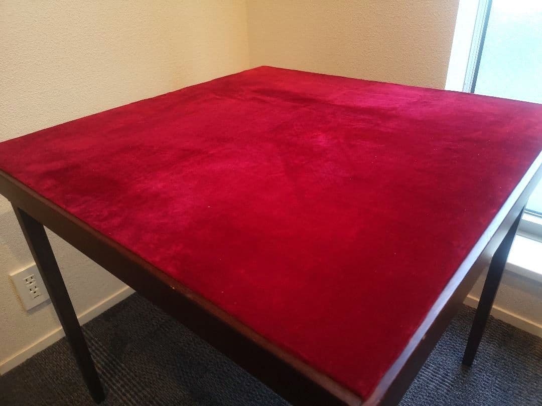 【英国ヴィンテージ カード ポーカーテーブル 折りたたみ式 状態良好 75cm】