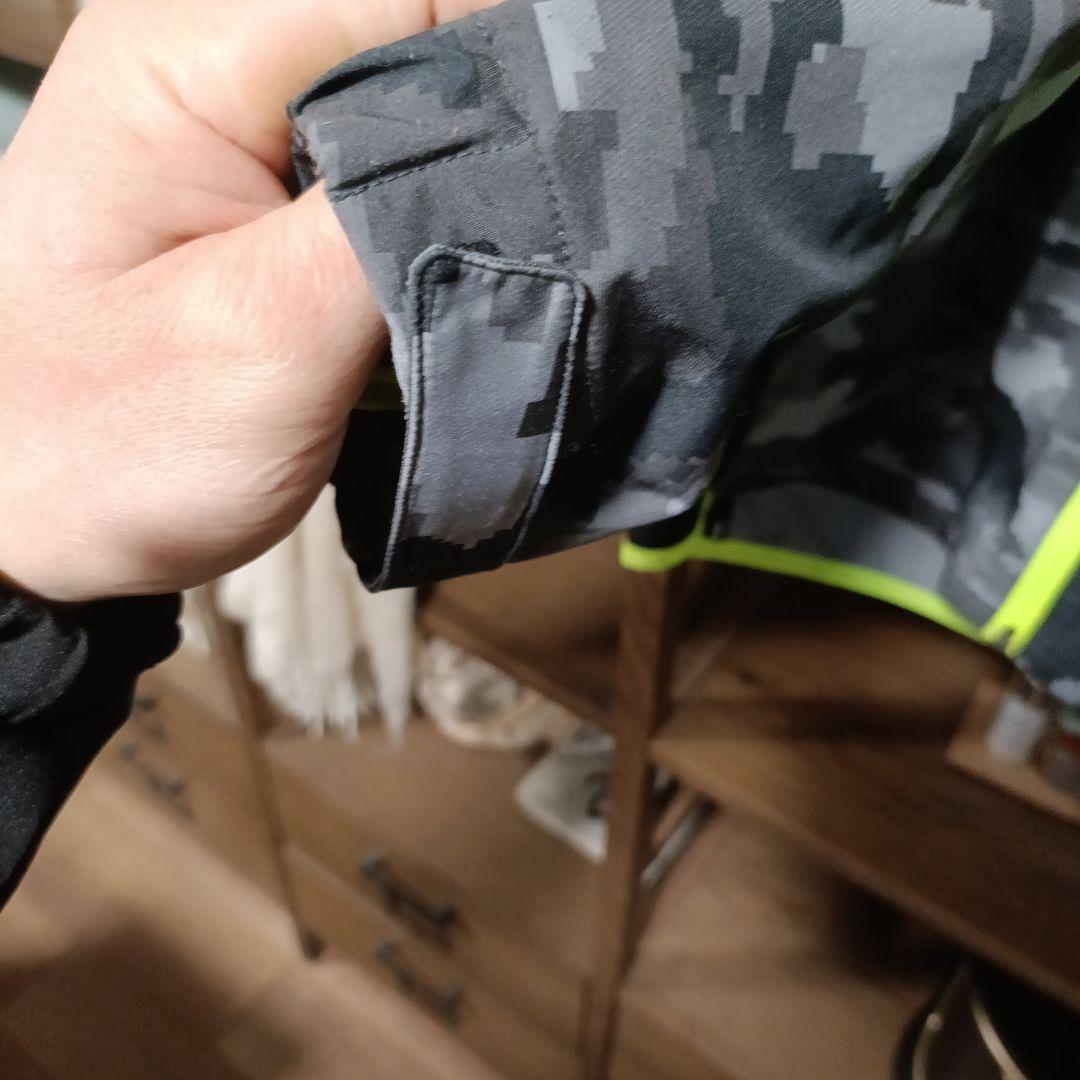 Lサイズ ナイキNFTB サッカー　ウェア　ナイロンジャケット　カモフラ迷彩