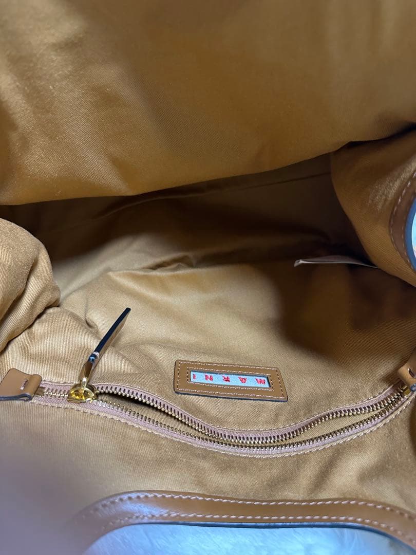 MARNI フリンジ付きトートバッグ