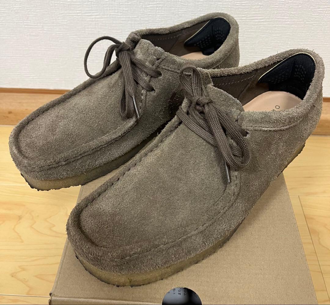 ClarksWallabee ships限定クラークスワラビー　25.5cm美品