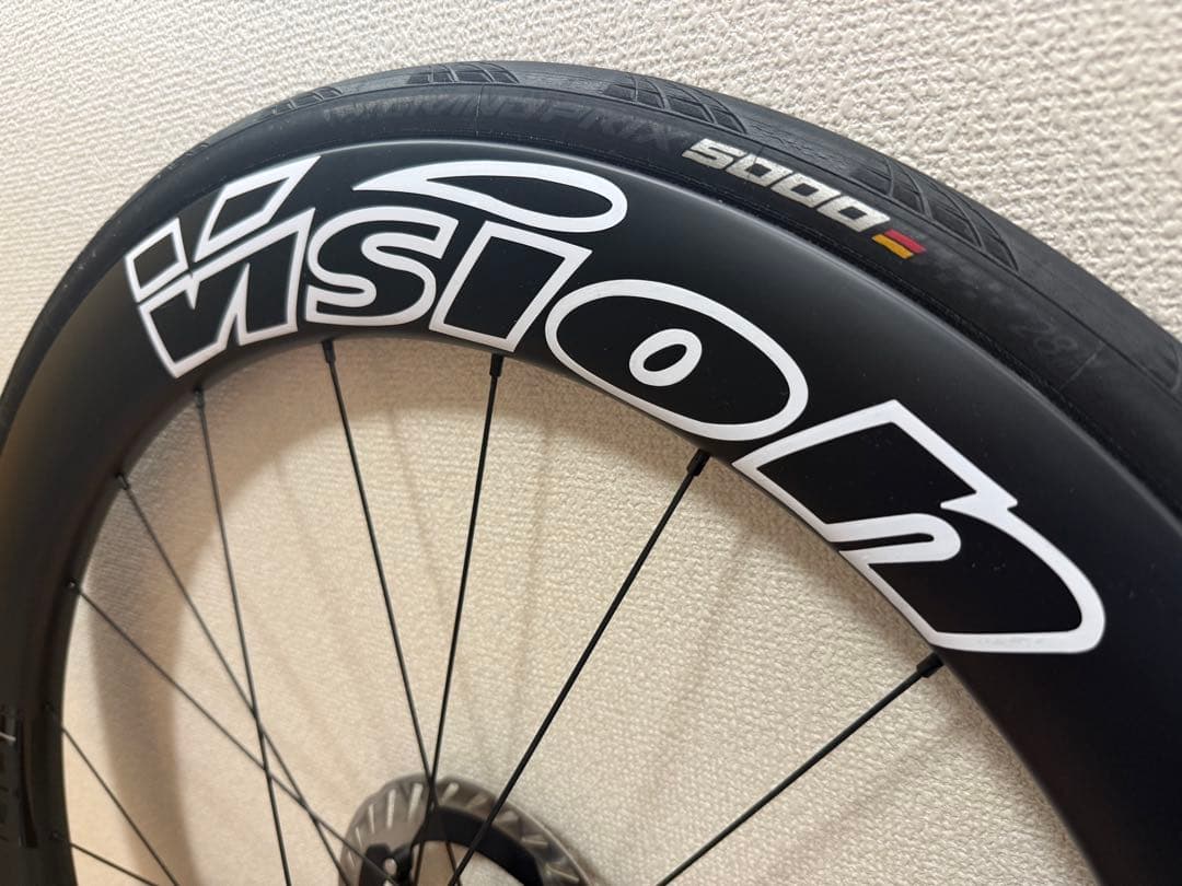 【美品】VISION METRON 60 SL DISC ホイールセット