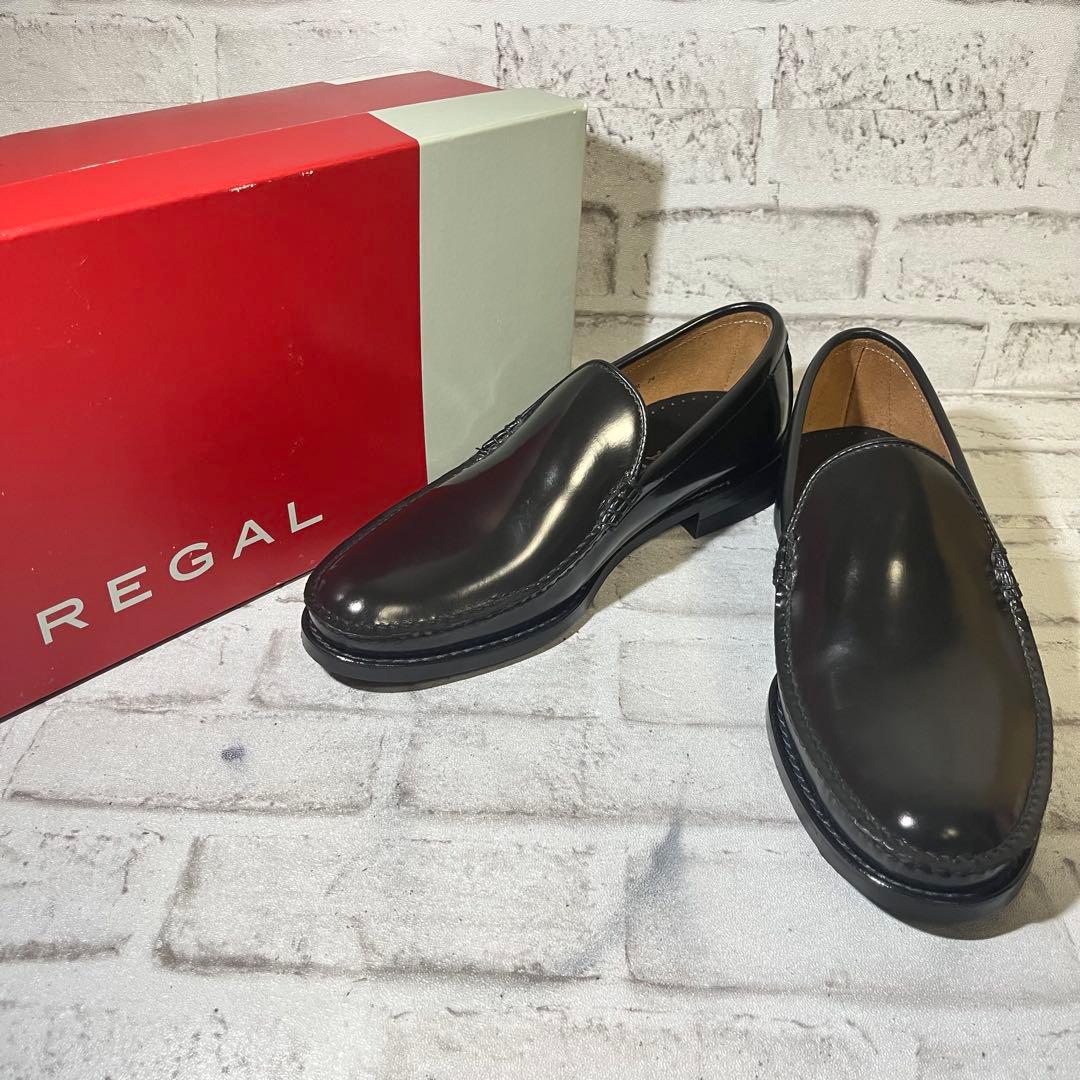 【未使用】 リーガル　15DR コブラヴァンプ　ヴァンプローファー　ブラック