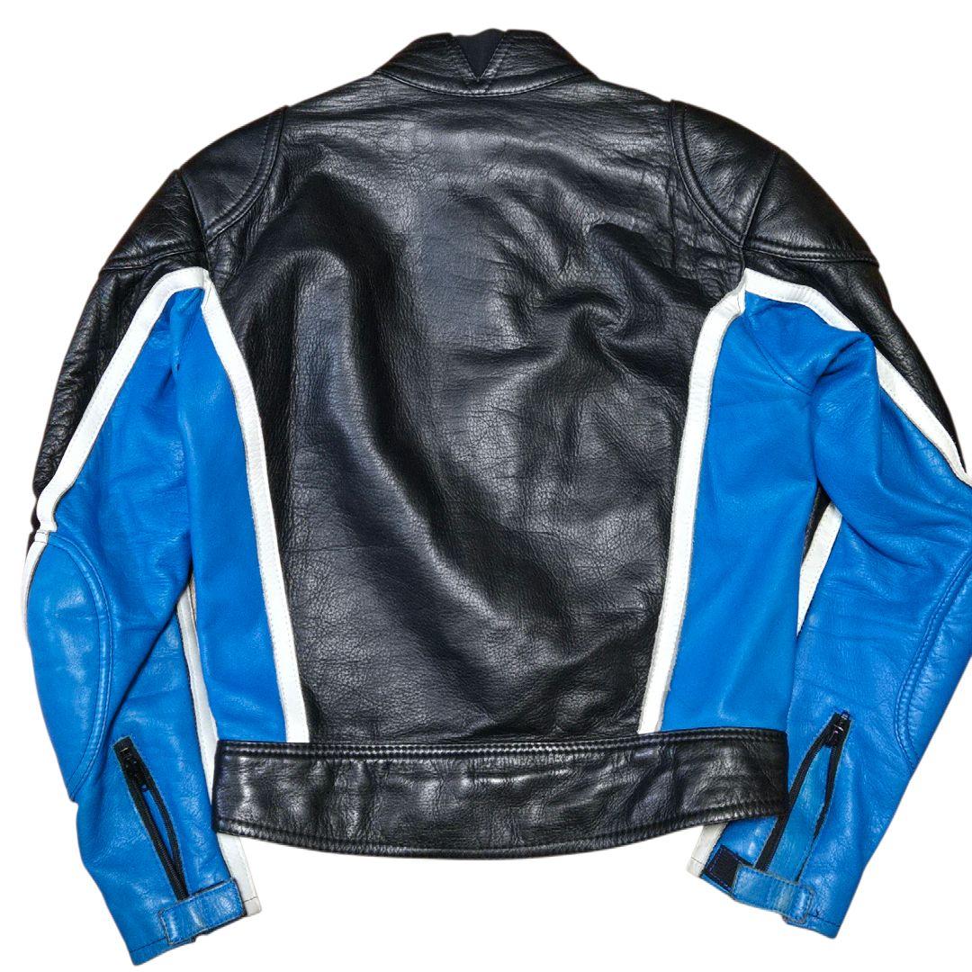 希少Lサイズ MOTOPLUS レーシングジャケット&パンツ レザーセットアップ