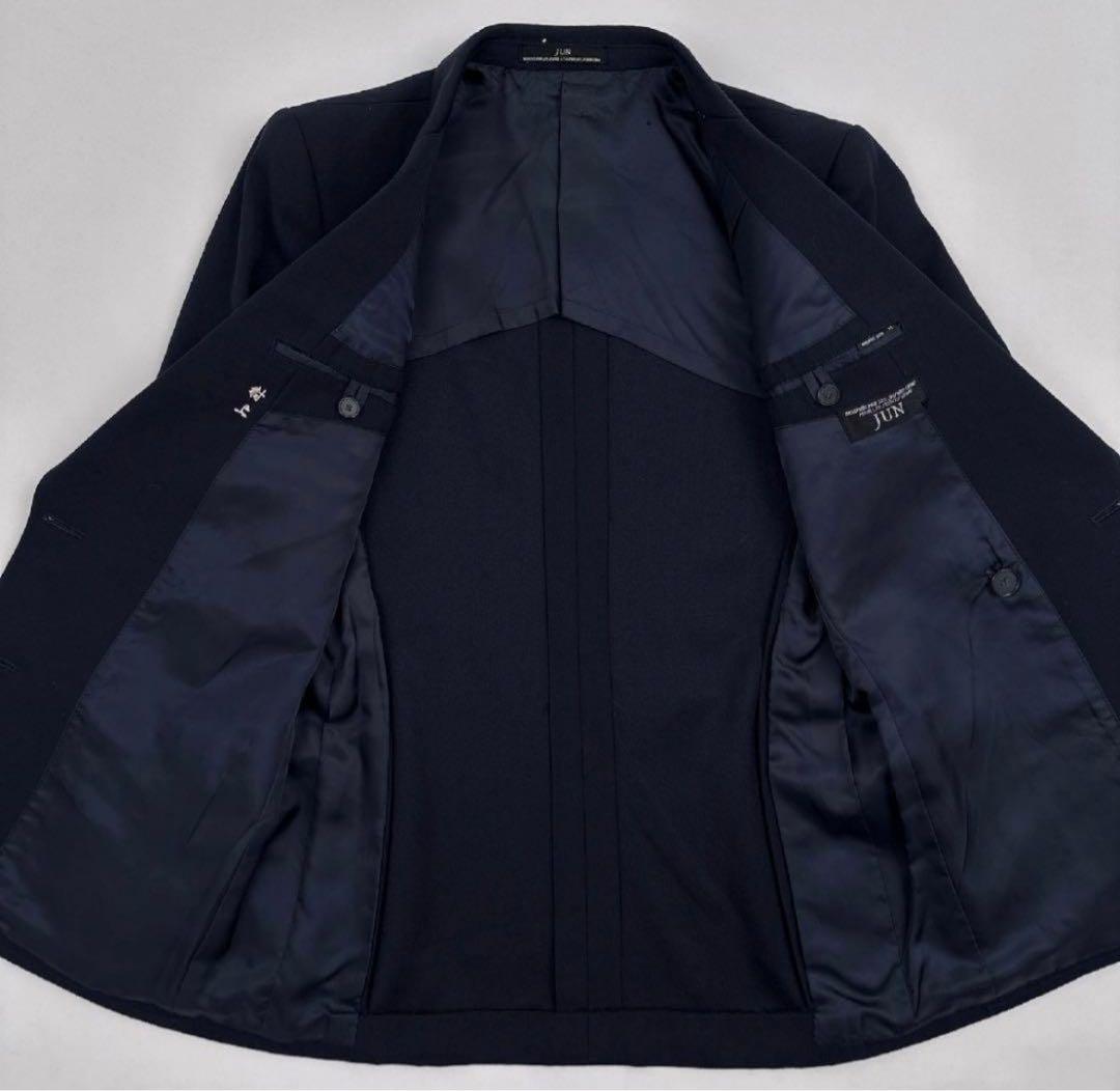 美品セットアップ ダブルスーツ テーラードジャケット メンズ ビンテージ 成人式