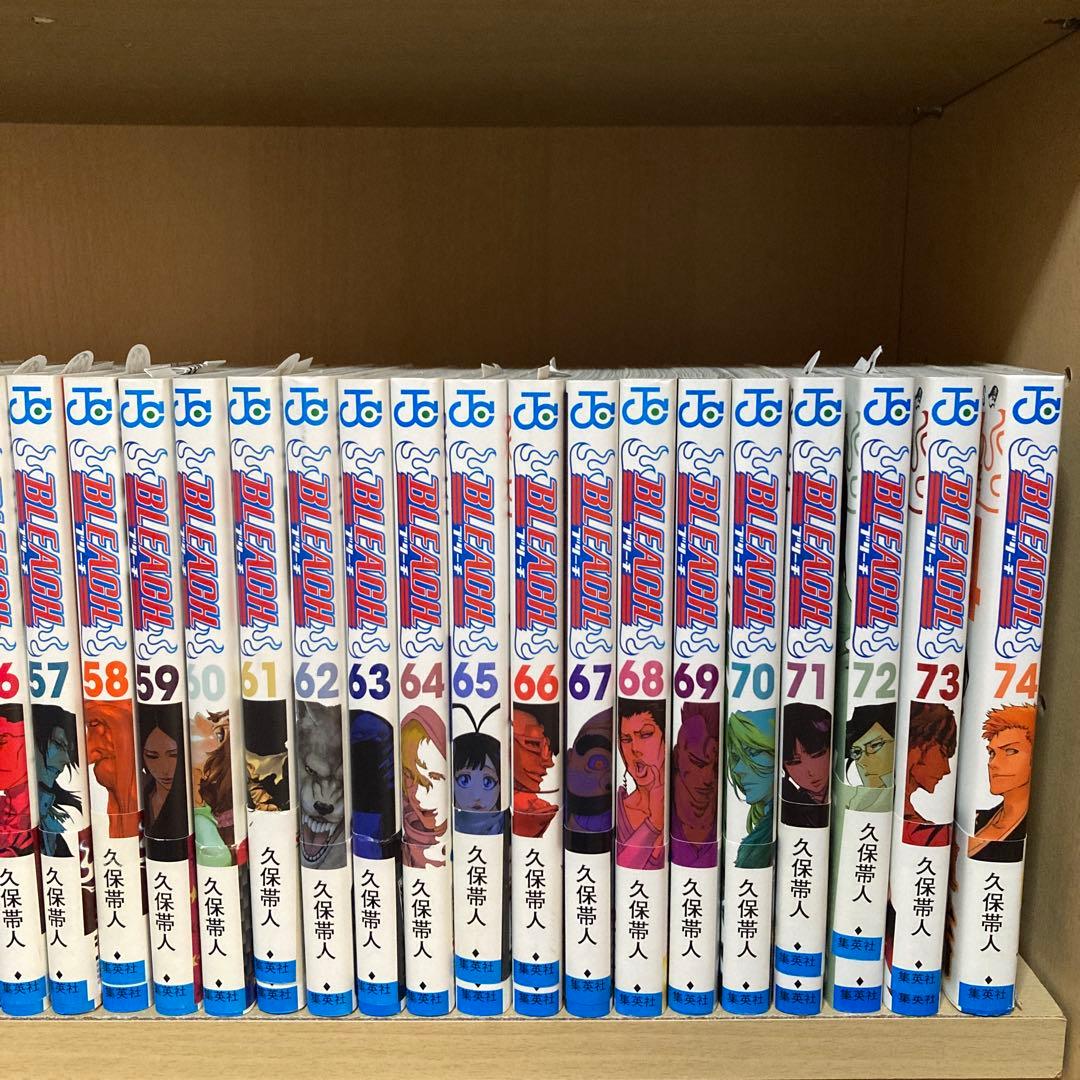 美品❗️送料無料❗️ブリーチ全巻1〜74巻 久保帯人