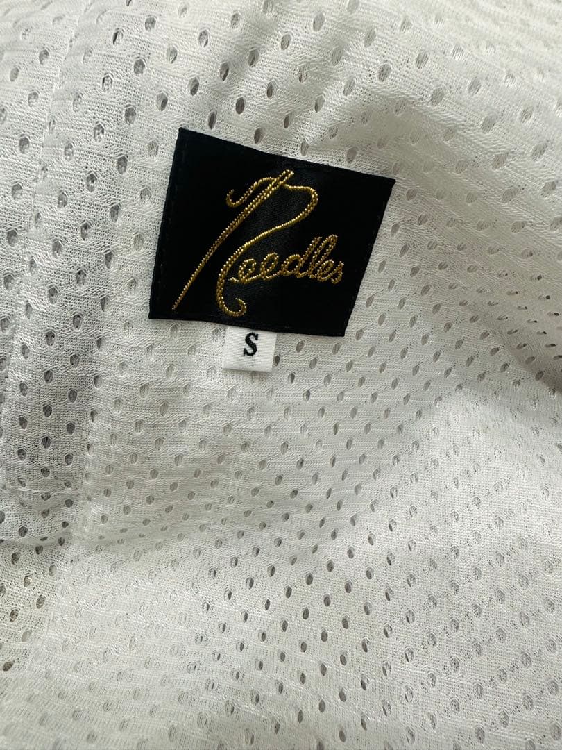 k*u様 NEEDLES ニードルス STUDIOUS トラックパンツWHITE