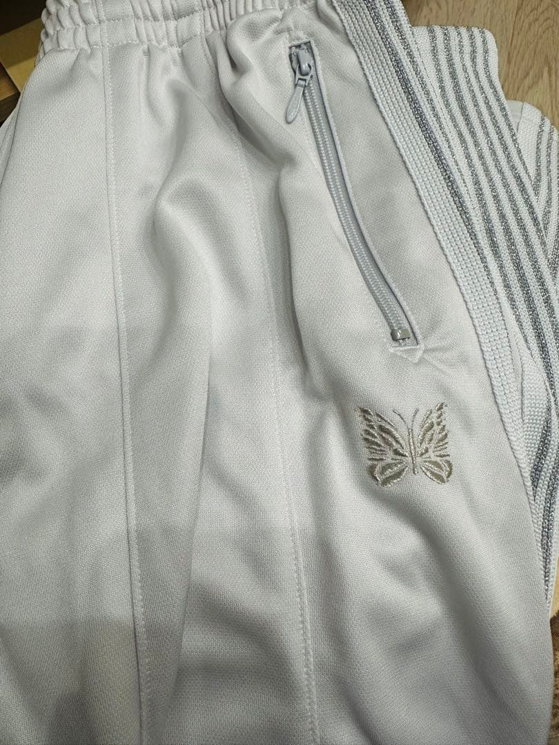 k*u様 NEEDLES ニードルス STUDIOUS トラックパンツWHITE