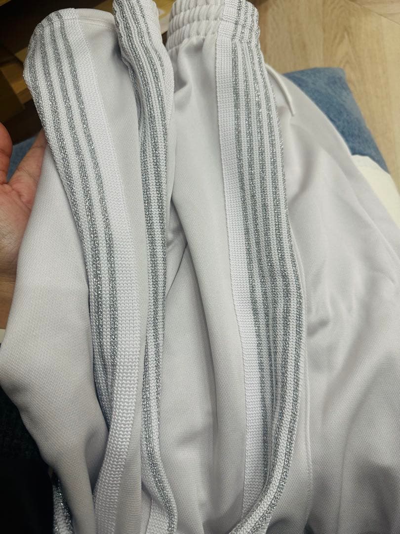 k*u様 NEEDLES ニードルス STUDIOUS トラックパンツWHITE