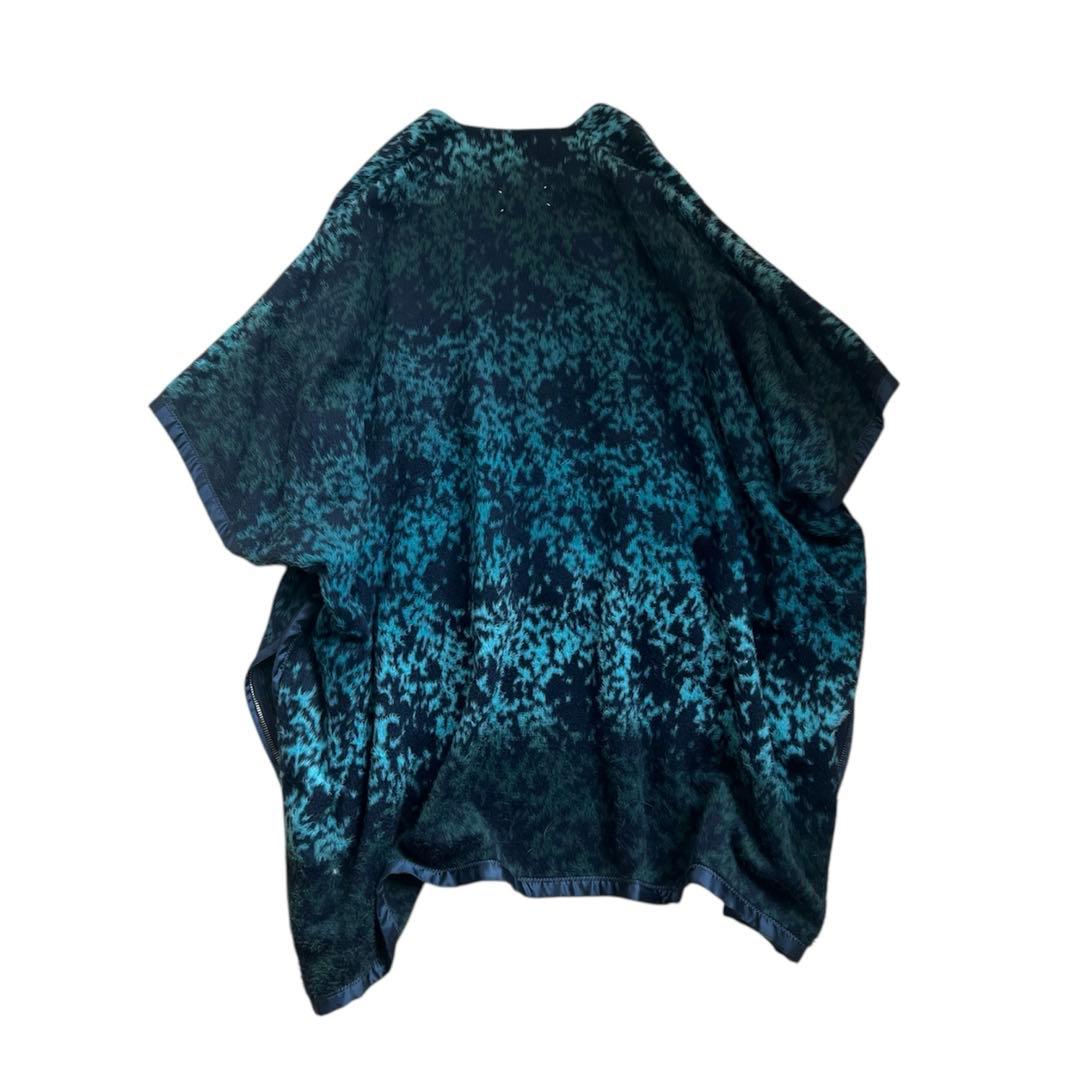 メゾンマルジェラ　レオパード　ポンチョ　ファーコート