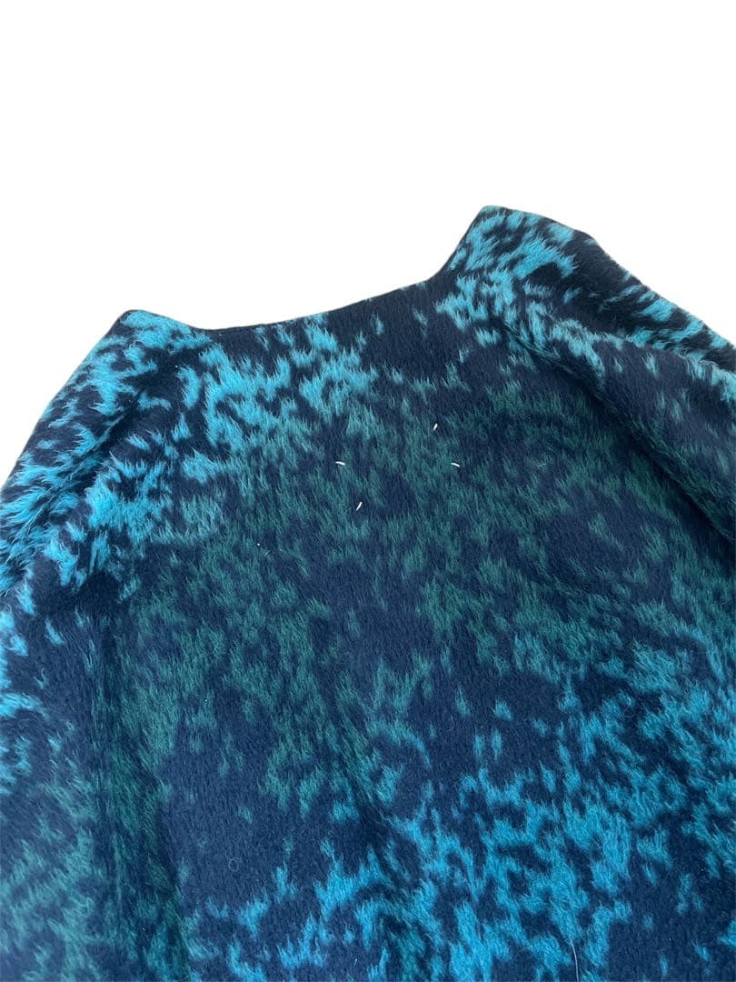 メゾンマルジェラ　レオパード　ポンチョ　ファーコート