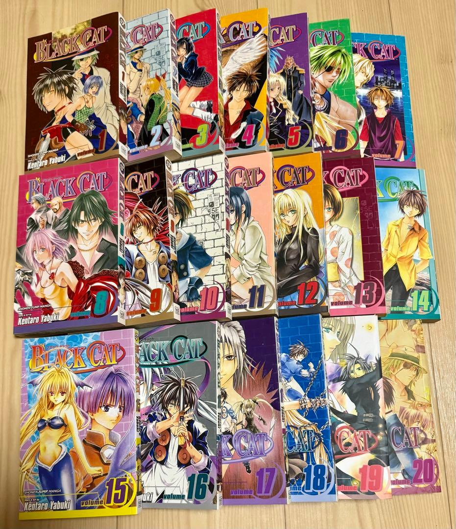 Black Cat 英語版　漫画　English Manga