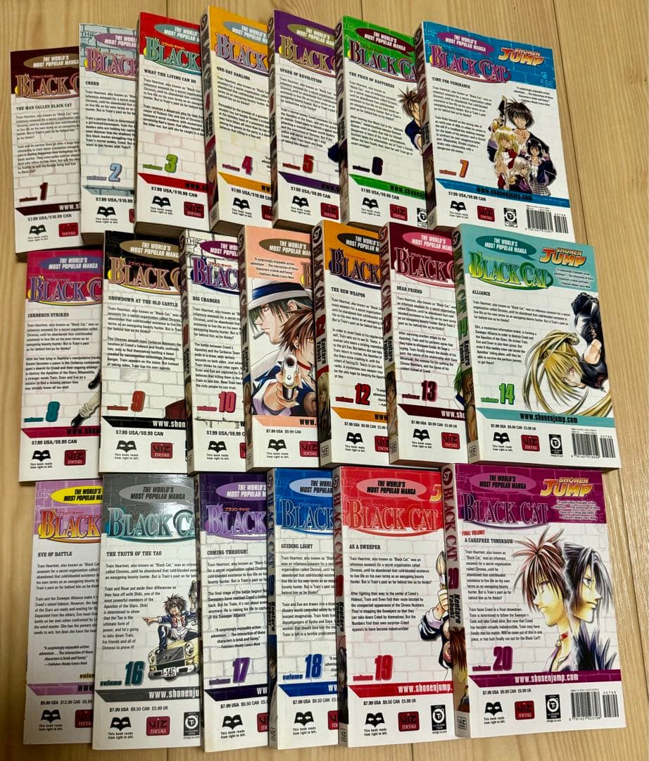 Black Cat 英語版　漫画　English Manga