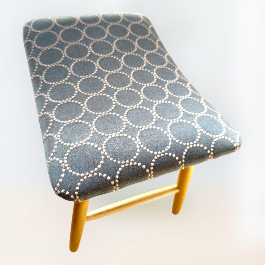 北欧スタイルmina perhonen / ミナペルホネン生地使用スツール　イス