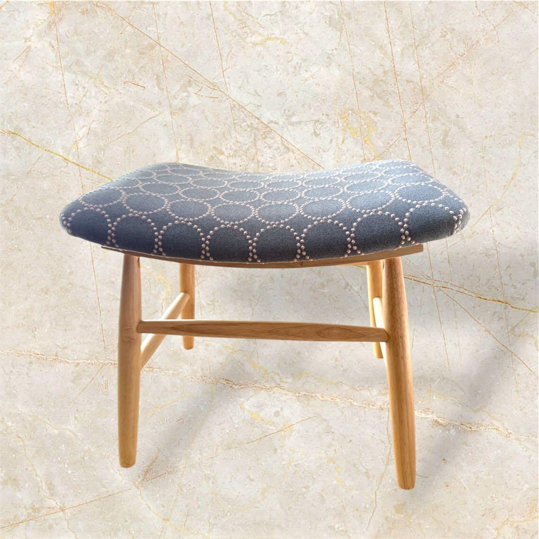 北欧スタイルmina perhonen / ミナペルホネン生地使用スツール　イス